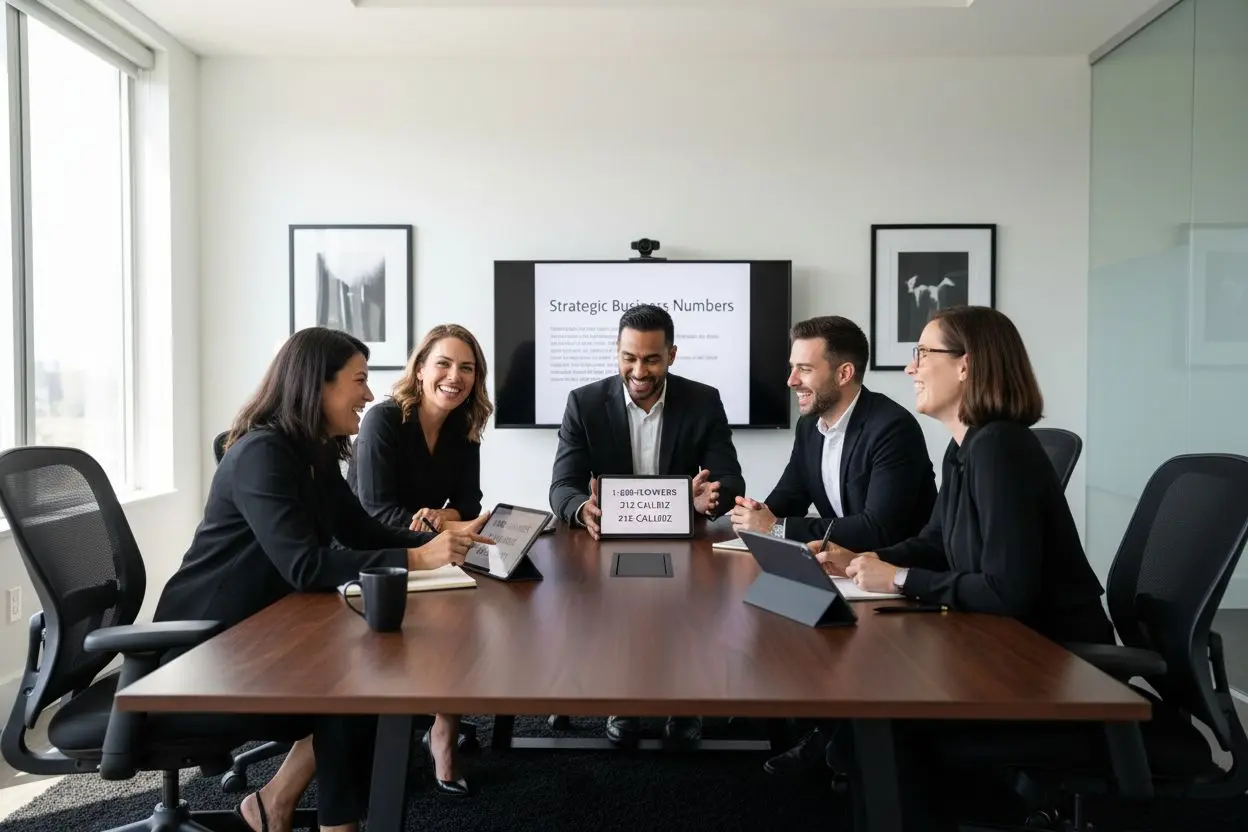business phone numbers, teamwork, memorable contacts