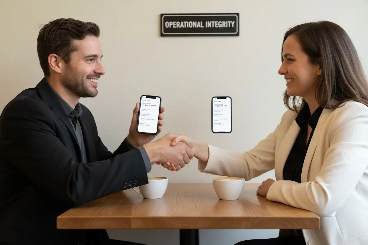 phone search business meeting