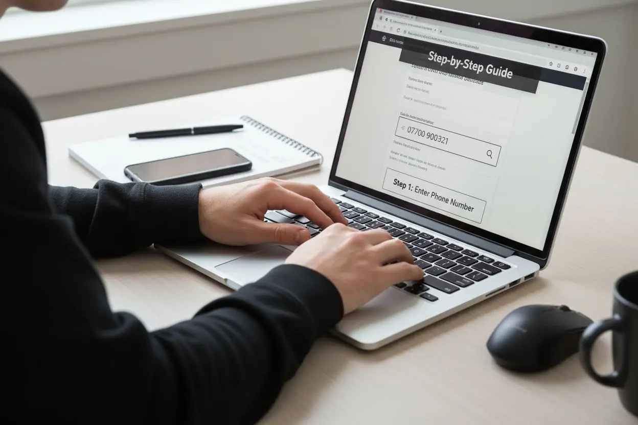 phone number check process