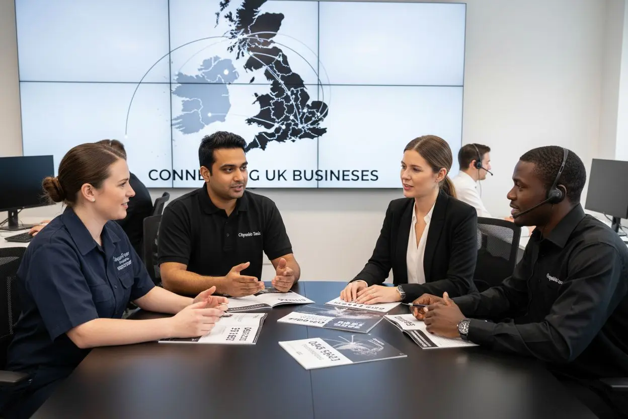 uk business team office