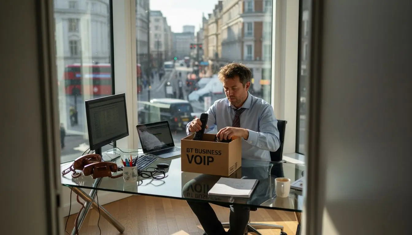 UK office manager transitions to digital phones