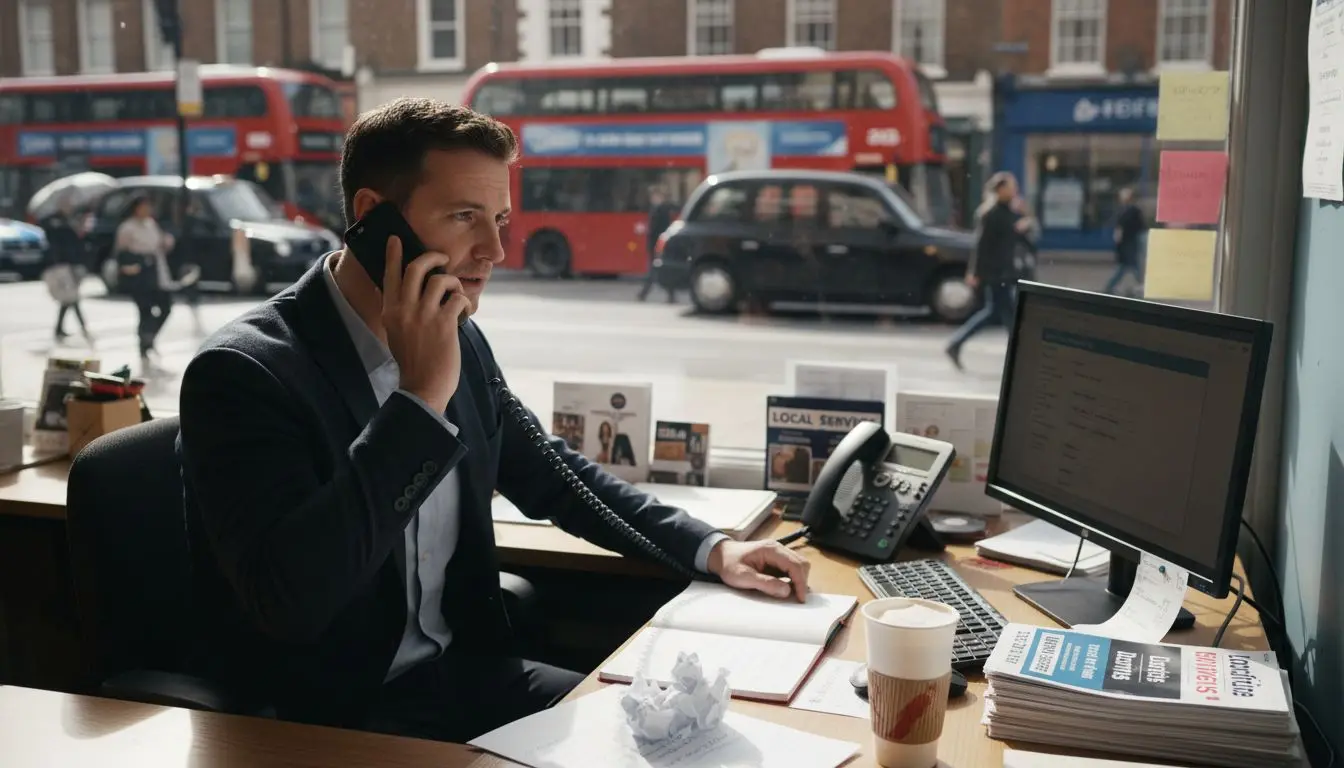 UK small business owner uses dual phone setup