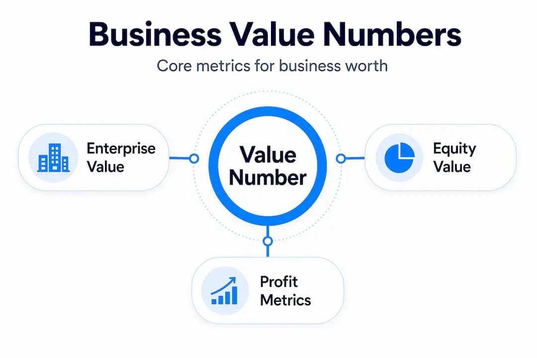 Hierarchy of core business value metrics