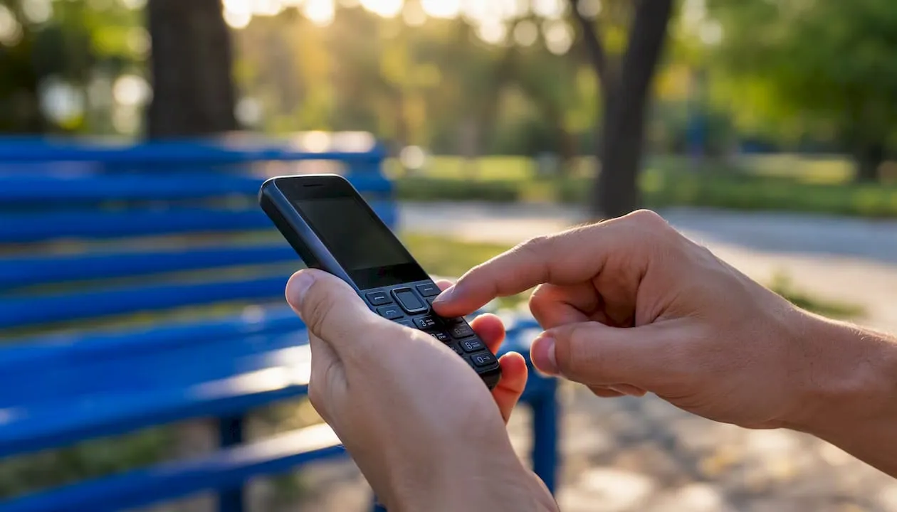 Hand dialing call forwarding code on mobile phone